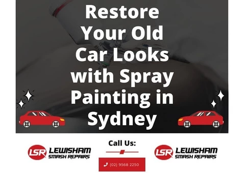 Restore Your Old Car Looks with Spray Painting in Sydney