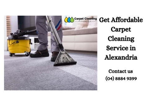 Get Affordable Carpet Cleaning Service in Alexandria