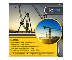 Your Most Reliable Crane & Hoist Manufacturer in NSW
