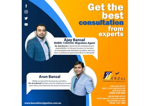 Get Free Consultant by Trusted Migration Agents in Melbourne