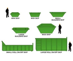 Skip Bin Size and Types- Flehan skips