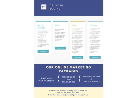 Best Digital Marketing Packages in Sydney - Crunchy Social