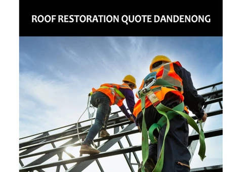 Reasons to choose us: the most affordable roof restoration quote Dandenong