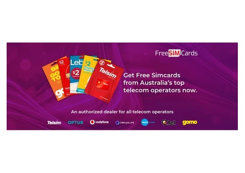 Grab Your Free SIM Cards from Australia’s TOP Mobile Operators - 1/7