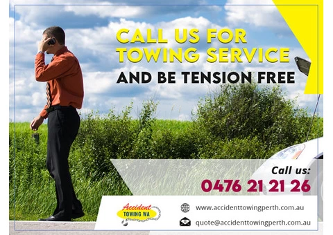 Book Accident Towing Services Perth (04 7621 2126)
