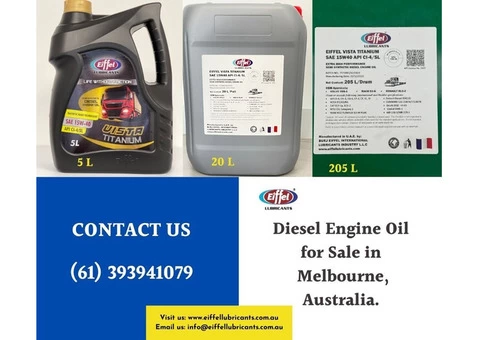 What is the thickest diesel engine oil?