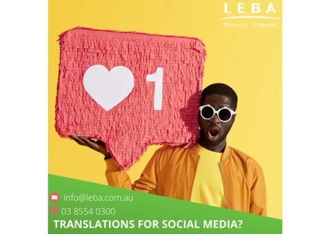 Want the Best Translations for Social Media for Your Clients in Australia?