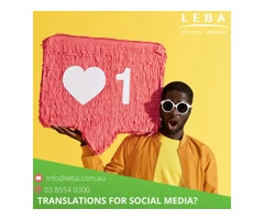 Want the Best Translations for Social Media for Your Clients in Australia?