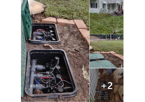 Fully automatic 8 station irrigation set up - 1/6