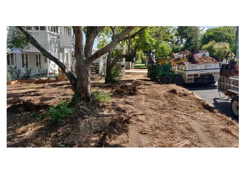 Massive 550m2 irrigation and returf. (Front yard) - 5/8