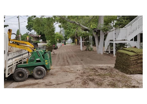 Massive 550m2 irrigation and returf. (Front yard) - 7/8