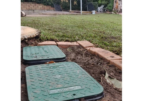 Massive 550m2 irrigation and returf. (Backyard) - 2/8