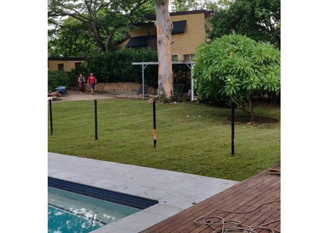 Massive 550m2 irrigation and returf. (Backyard) - 6/8