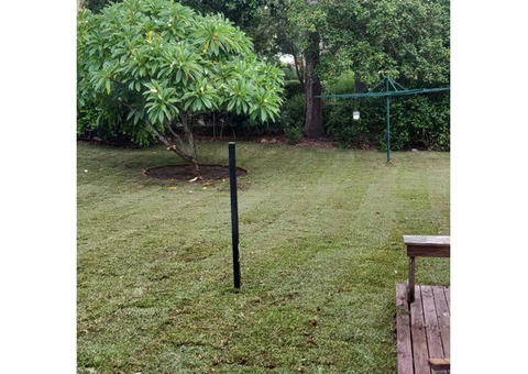 Massive 550m2 irrigation and returf. (Backyard) - 7/8