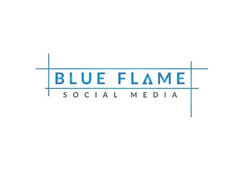 Blue Flame Social Media