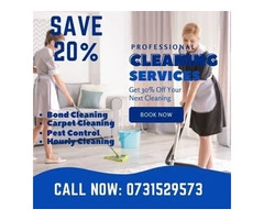 Bond Cleaning Ipswich | Book Now & Get 25% Off