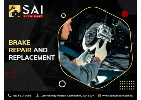 Best car brake replacement centers in Perth