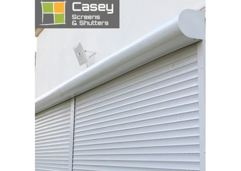 Motorized roller shutters Melbourne | Caseyscreensandshutter