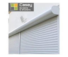 Motorized roller shutters Melbourne | Caseyscreensandshutter