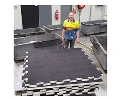 Interlocking Floor Mats by Rae-Line