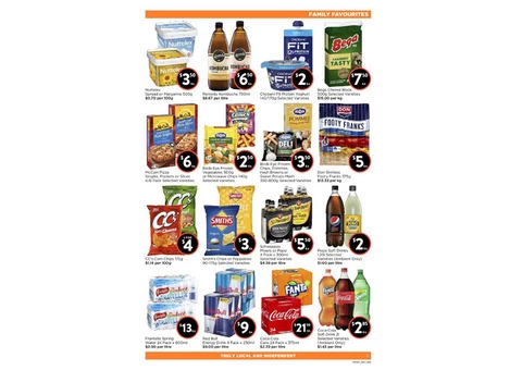 FAMILY FAVOURITES  From FoodWorks Orange