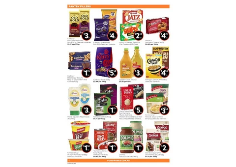 PANTRY FILLERS at Foodworks Orange