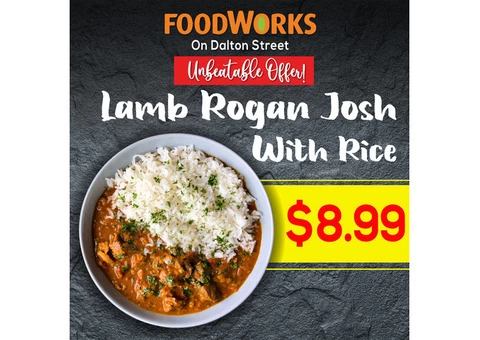 Order Lamb Rogan Josh with Rice From at Foodworks Orange