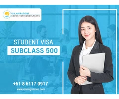 Student Visa 500 | Visa Subclass 500