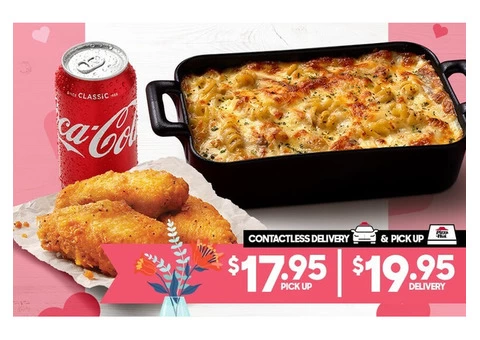 PASTA WINGS MEAL On Sale Pizza Hut Orange - Orange, NSW
