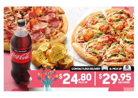 2 Large Pizzas On Sale Pizza Hut Orange - Orange, NSW