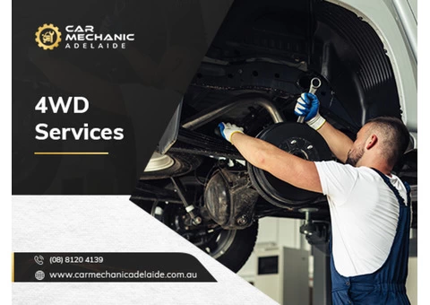 Get Your Service For 4WD At Best Car Repair Shop In Adelaide.