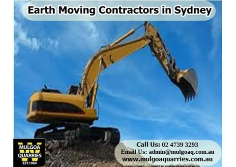 Effectively  Manage Your Earth Moving Contractors Sydney Area