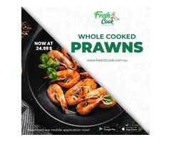 Buy  fresh fish Seafood at the best price in online : Fresh2cook Melbourne