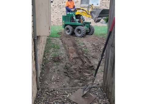 Simple turfed spoon drain - 3/3