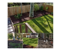 Landscaping in Lots - Turfing and gardens