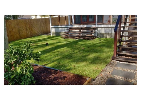 Landscaping in Lots - Turfing and gardens - 4/7