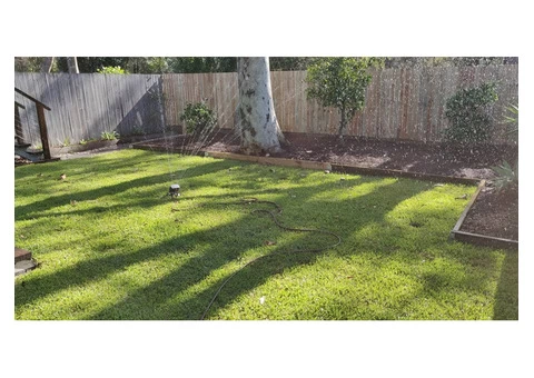 Landscaping in Lots - Turfing and gardens - 6/7