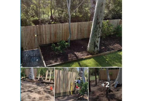 Landscaping in Lota- Fencing - 1/6