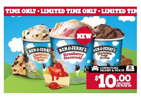 Ben & Jerry's Tub at Pizza Hut Orange Special Offer