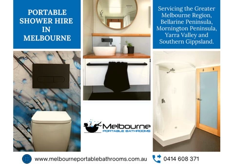 Portable Shower Hire In Melbourne