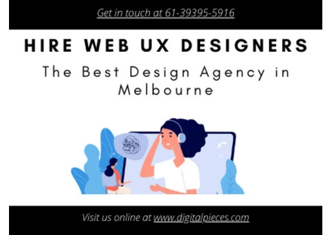 Hire web UX designers in Melbourne –  The Best Design Agency in Melbourne