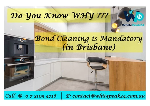 Bond Cleaning Services in Brisbane | 100% Bond Back Assurance | Bond Back Cleaning in Brisbane