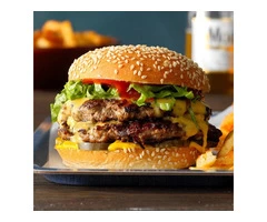 Delicious Burger !! Get 5% off @American wings and burgers Morayfield, SA