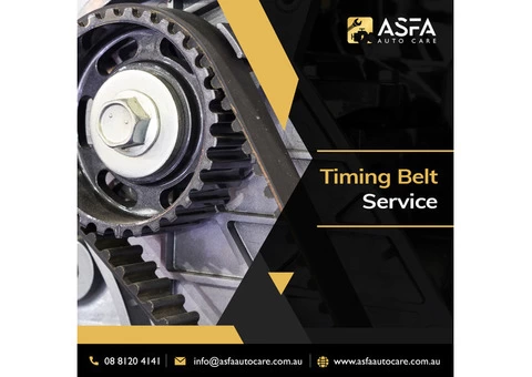 Looking for a timing belt change? Contact ASFA today