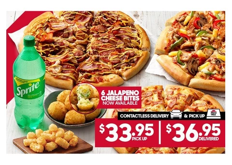 3 Large Pizzas On Sale Pizza Hut Orange - Orange, NSW