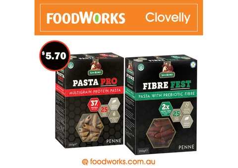 San Remo (Fibre Fest & Pasta Pro ) From FoodWorks Clovelly