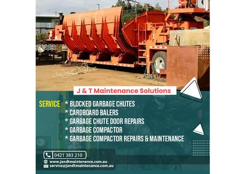 Looking for Effective Garbage Compactor Repairs & Maintenance? Count on us!
