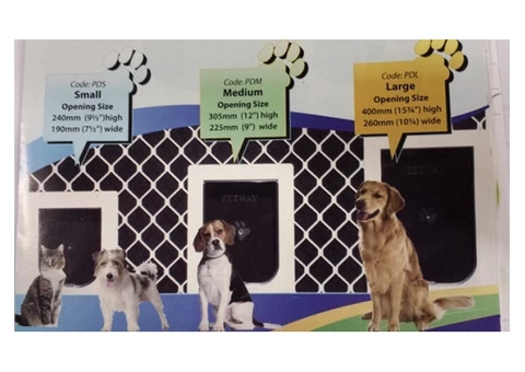 Getting Paws through Doors with Our Quality Pet Doors in Melbourne