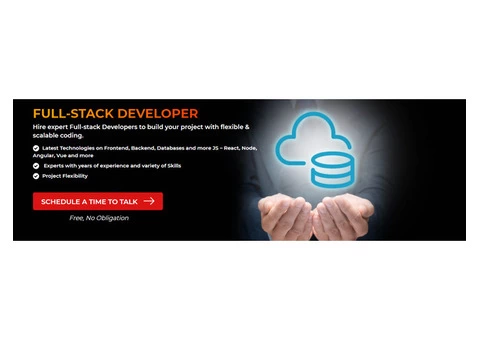 Get affordable & end-to-end full-stack development services with us