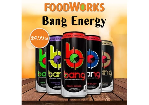 Bang Energy From Foodworks Orange Special